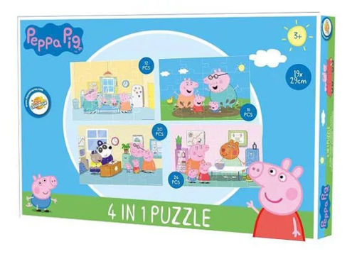 Picture of Peppa Pig Fun Puzzle 4 in 1